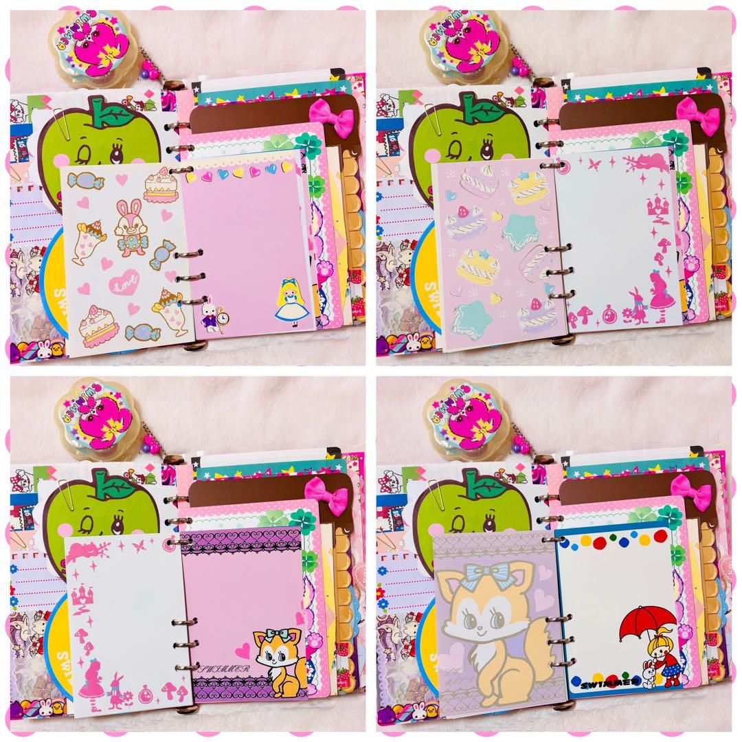 おすそ分けファイル　A5バインダー　【特別大容量　限定1点】　スイマーのみ