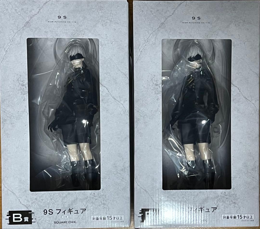 NieR:AutomataVer.1.1a 放送記念くじ2 9S フィギュア2体