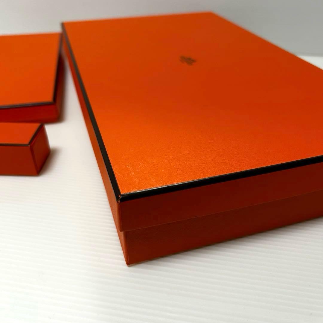 【 美品 】エルメス 空箱 4点まとめ売り ヒールの巾着袋付き