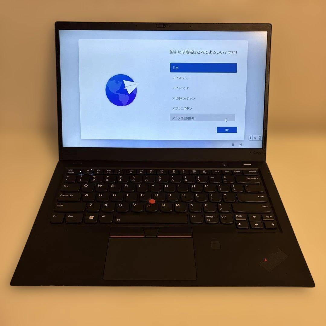 Lenovo ThinkPad X1 Carbon Gen6（2018）US配列