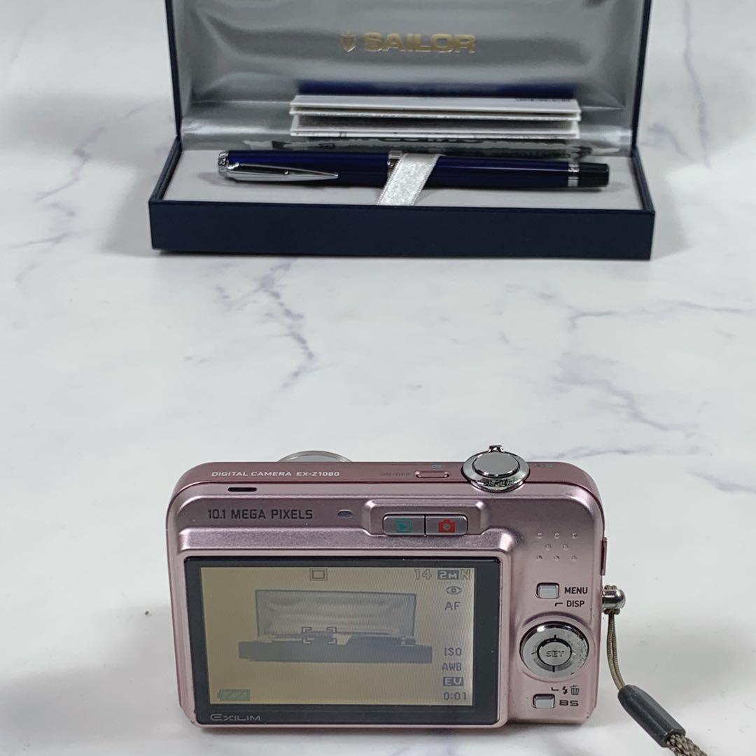 【極上美品】CASIO EXILIM EX-Z1080 コンデジ ピンク