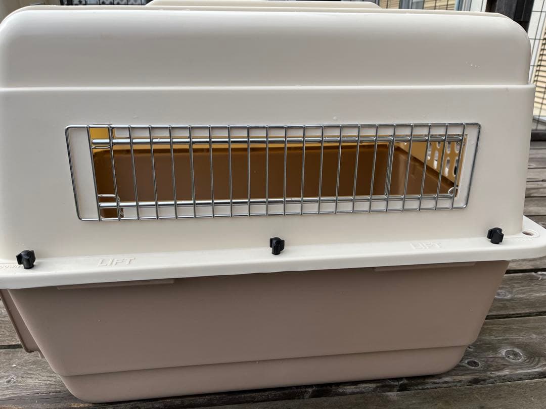 Petmate 中型犬用ケージ 200M ホワイト／ベージュ