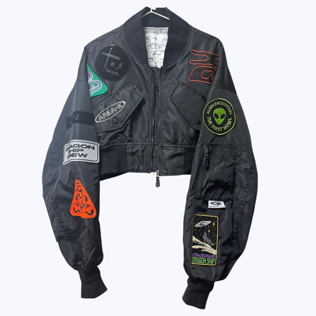 【試着のみ】XG Cropped MA-1 Sサイズ クロップド丈