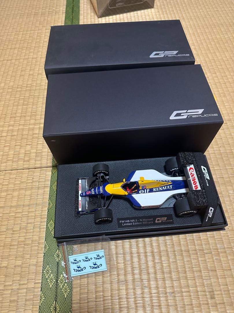 GPreplicas 1/18 ウィリアムズ ルノー FW14B N.マンセル