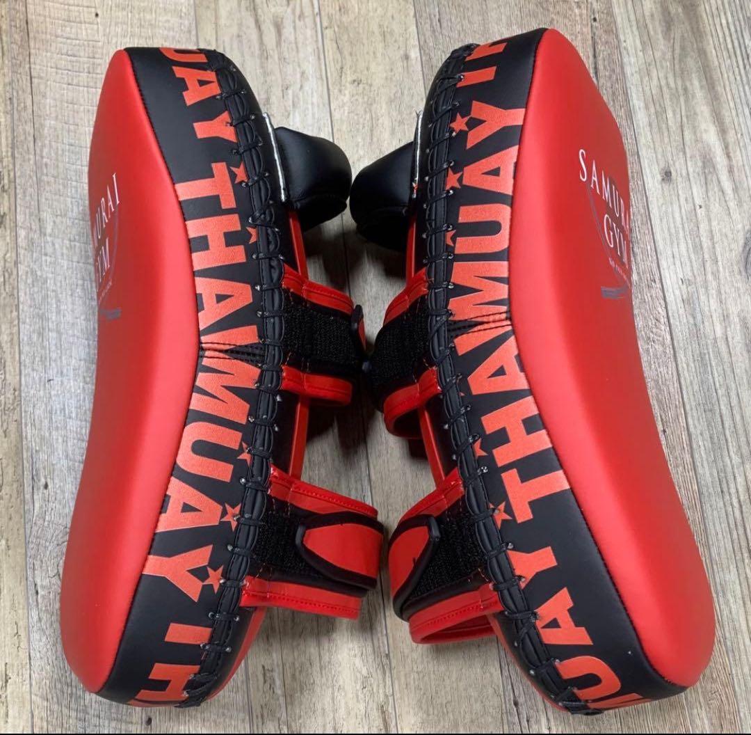 キックミット 新品 レッド/ブラック 本草