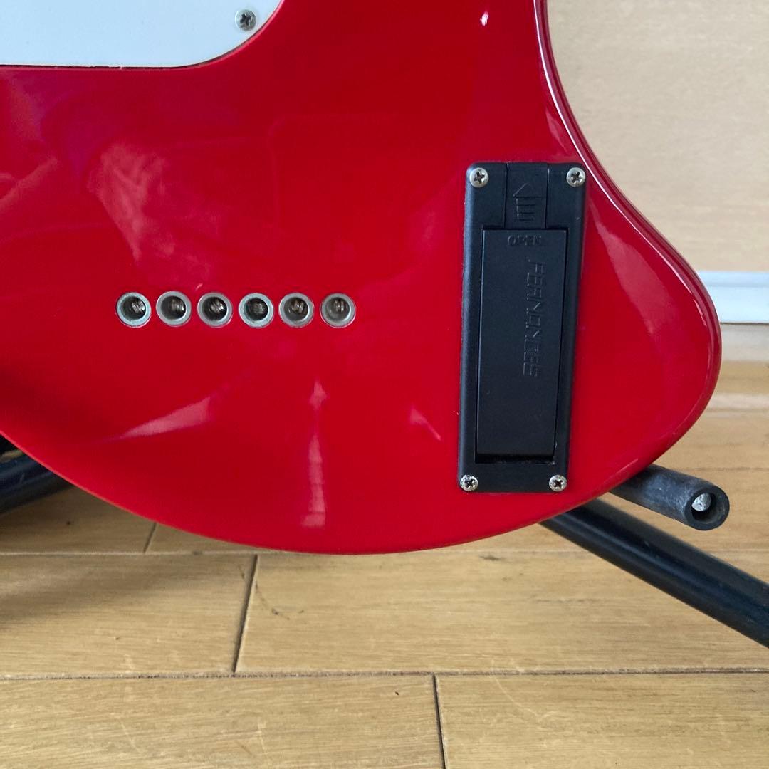 FERNANDES ZO-3 レフティ レッド 美品 ケース付き