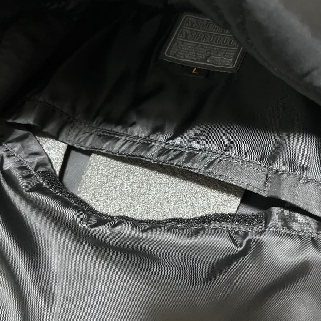 カドヤ　レザー　ライダースジャケット　シングル　ブラック　L ライナー 2way