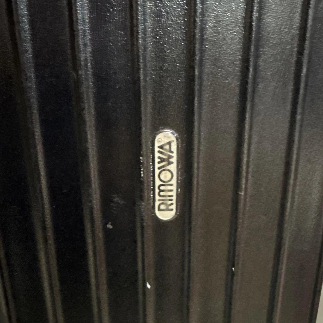 RIMOWA ブラック 4輪キャリーケース　訳アリ　　大容量　サルサ
