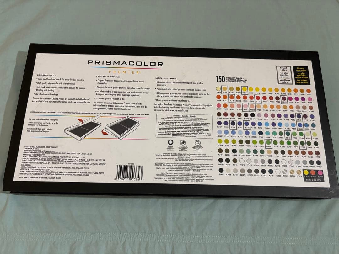 プリズマカラー　色鉛筆　150色