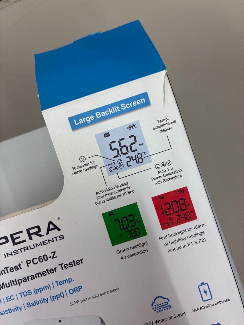 APERA 水質測定器 PC60-Z Bluetooth