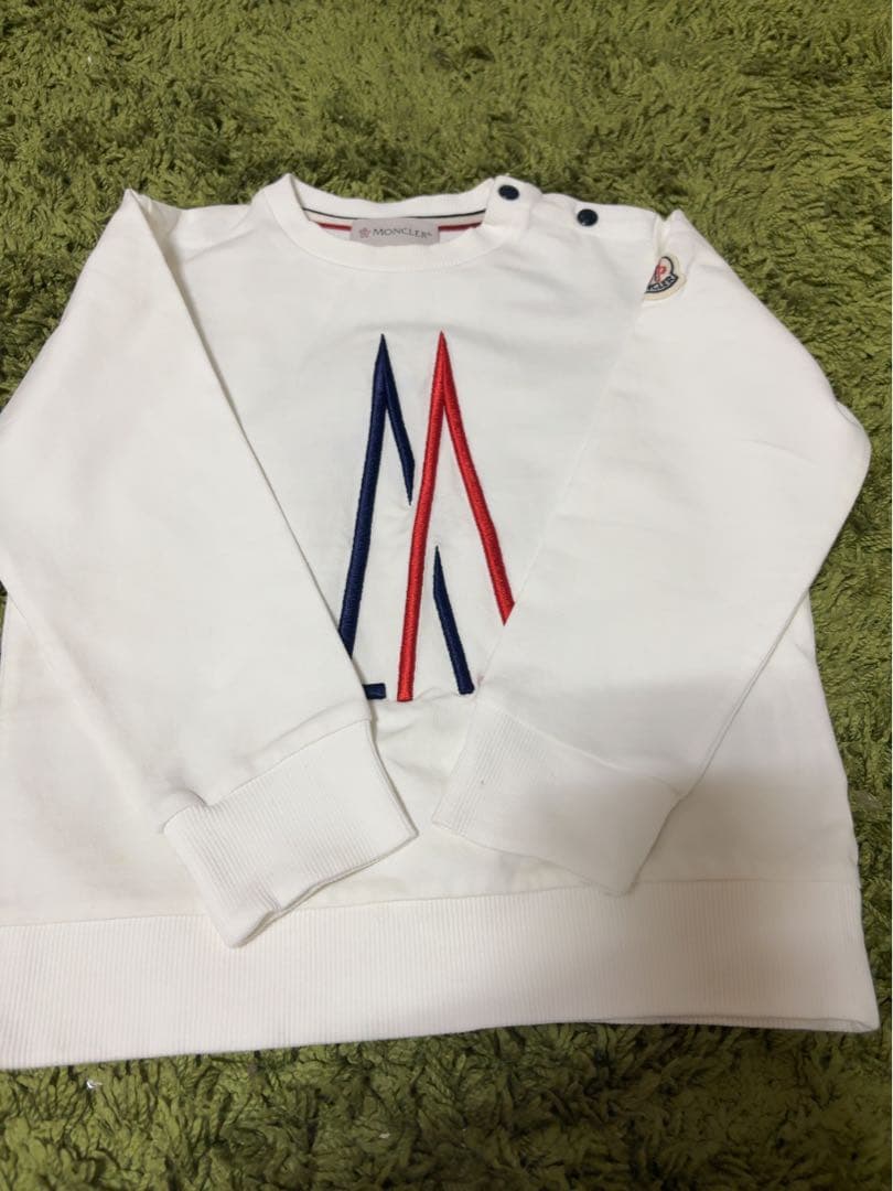 MONCLER ホワイト トレーナー　3A