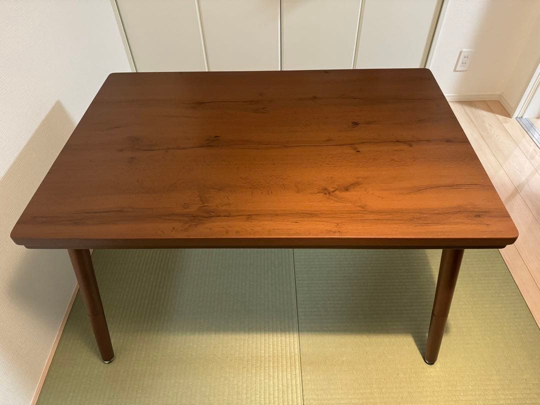 高さが変えられる 2WAYこたつ(NV22K 105 MBR)