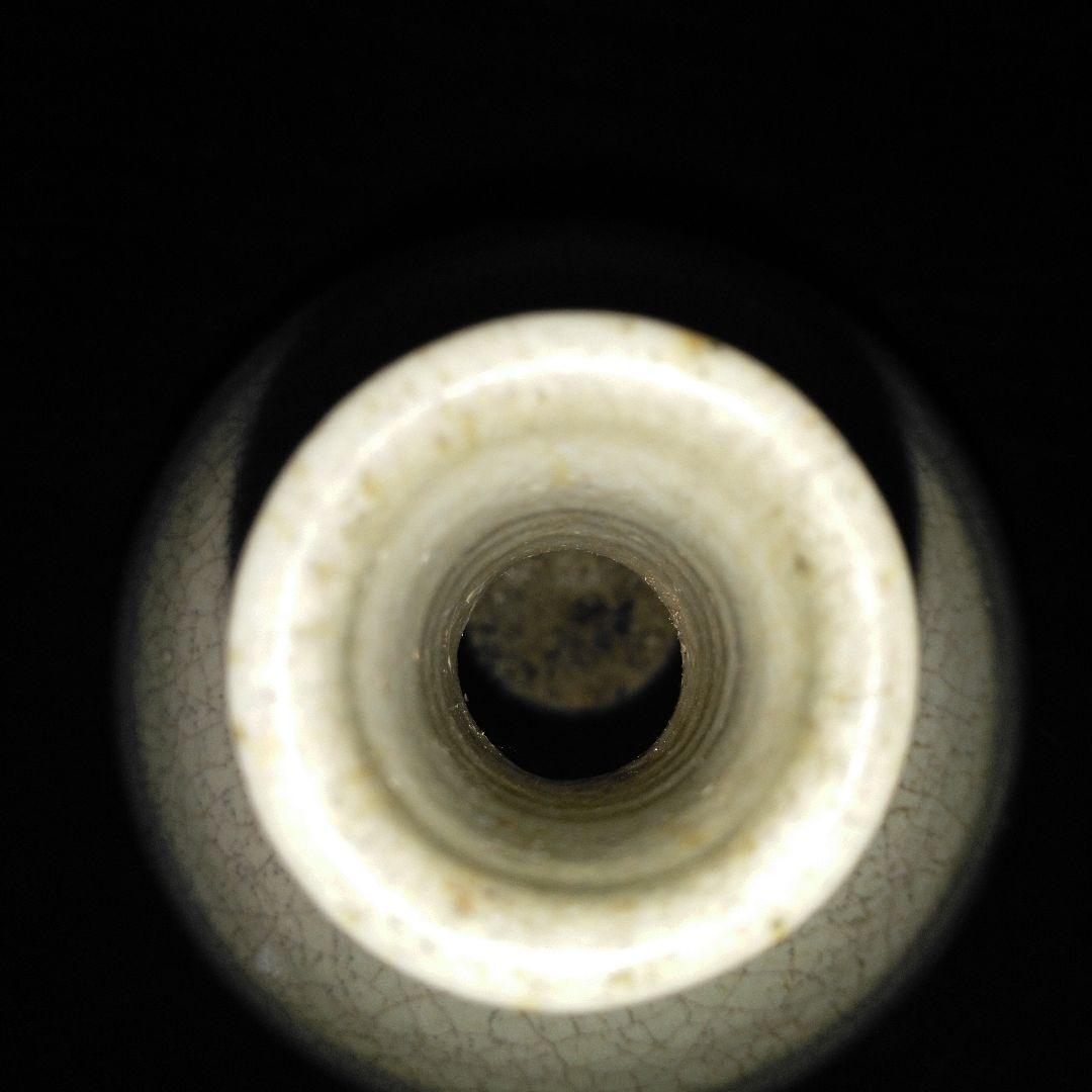 NO601 上野目焼　徳利　白釉徳利