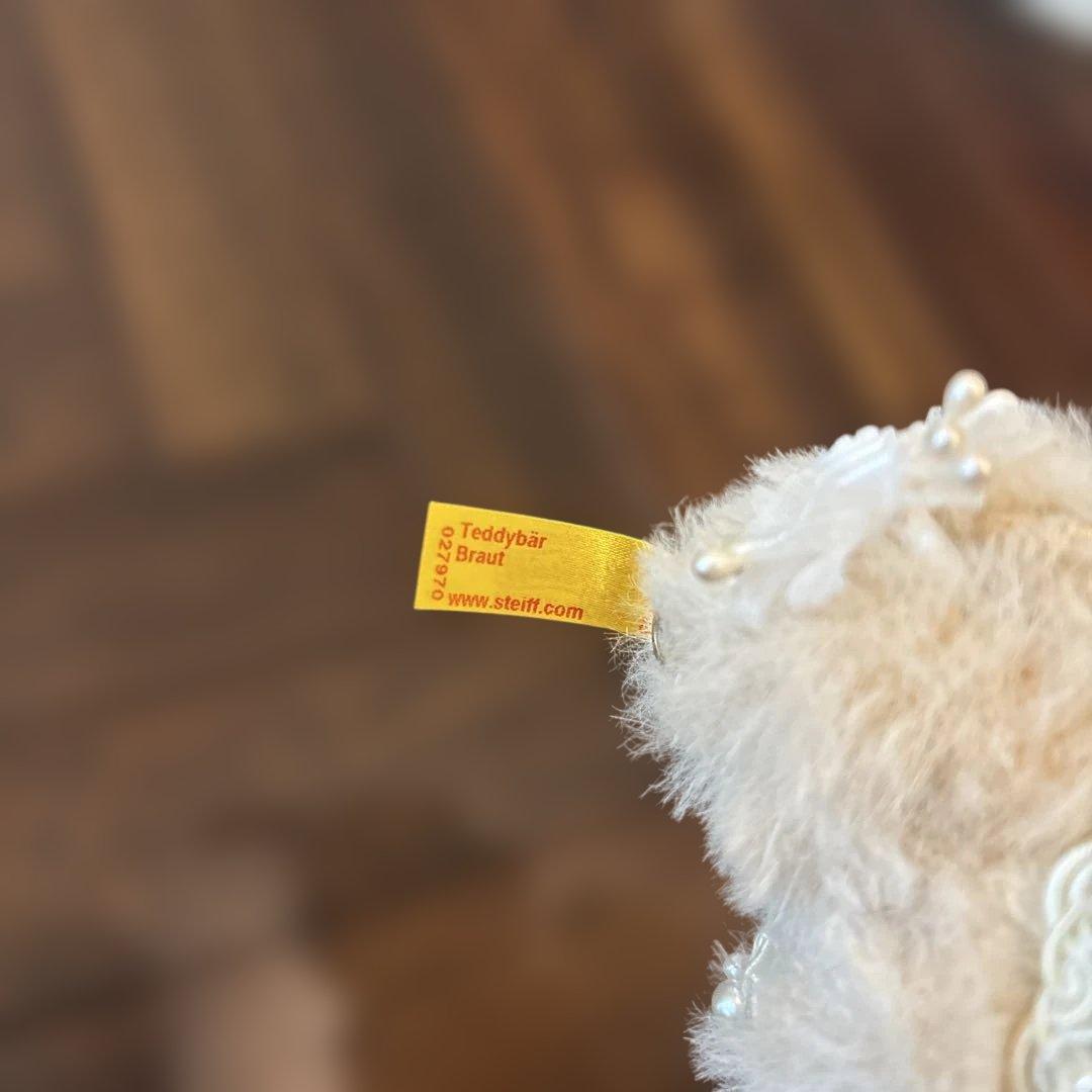 シュタイフ　ウェディングスタイル ぬいぐるみ 2体セット