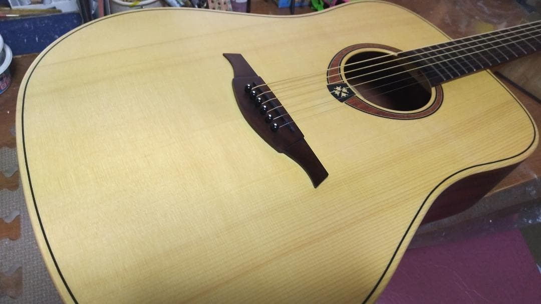 ❤️弦高調整済！「LAG Tramontane T70D 」＋専用ケース