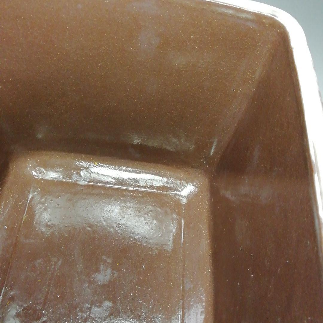 Ｓ７１３　水指　『紫三島』『森里秀夫』　共箱　 茶道具