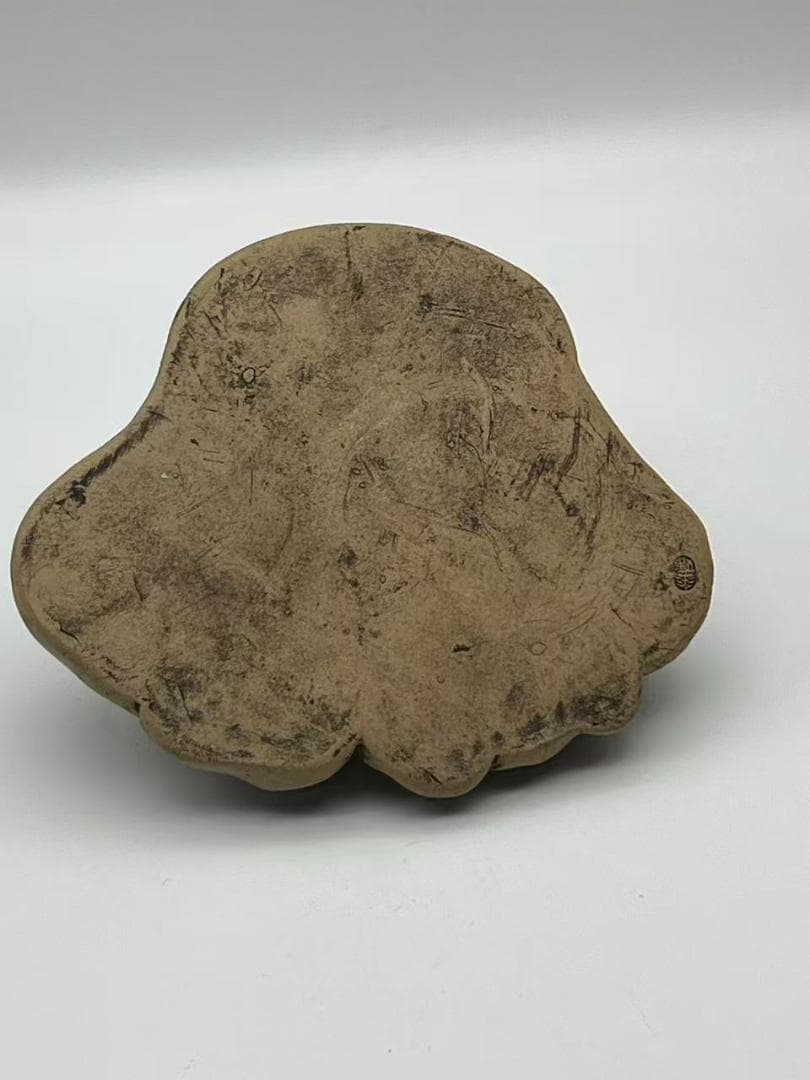 民国 紫砂布袋和尚 置物　茶道具　骨董品　唐物 中国古美術(F-178)