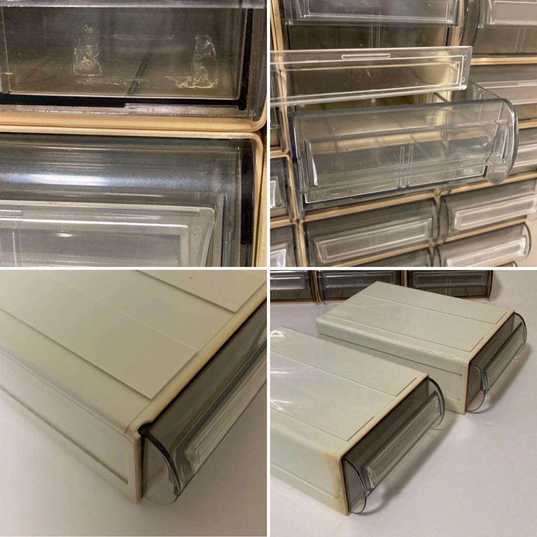 サカセ カセッター 収納ケース 小物入れ 引き出し 連結 日本製 36個