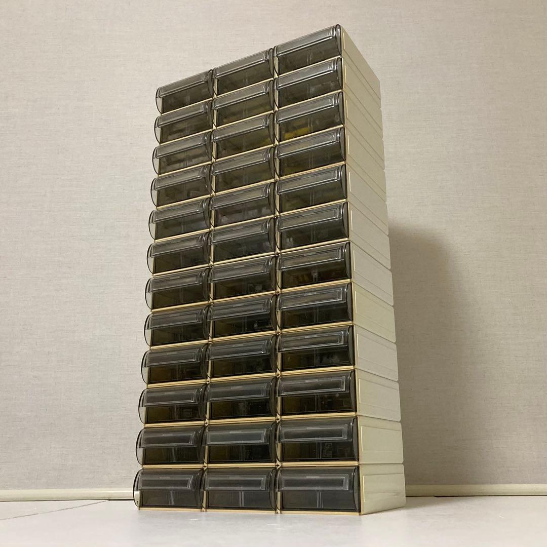 サカセ カセッター 収納ケース 小物入れ 引き出し 連結 日本製 36個