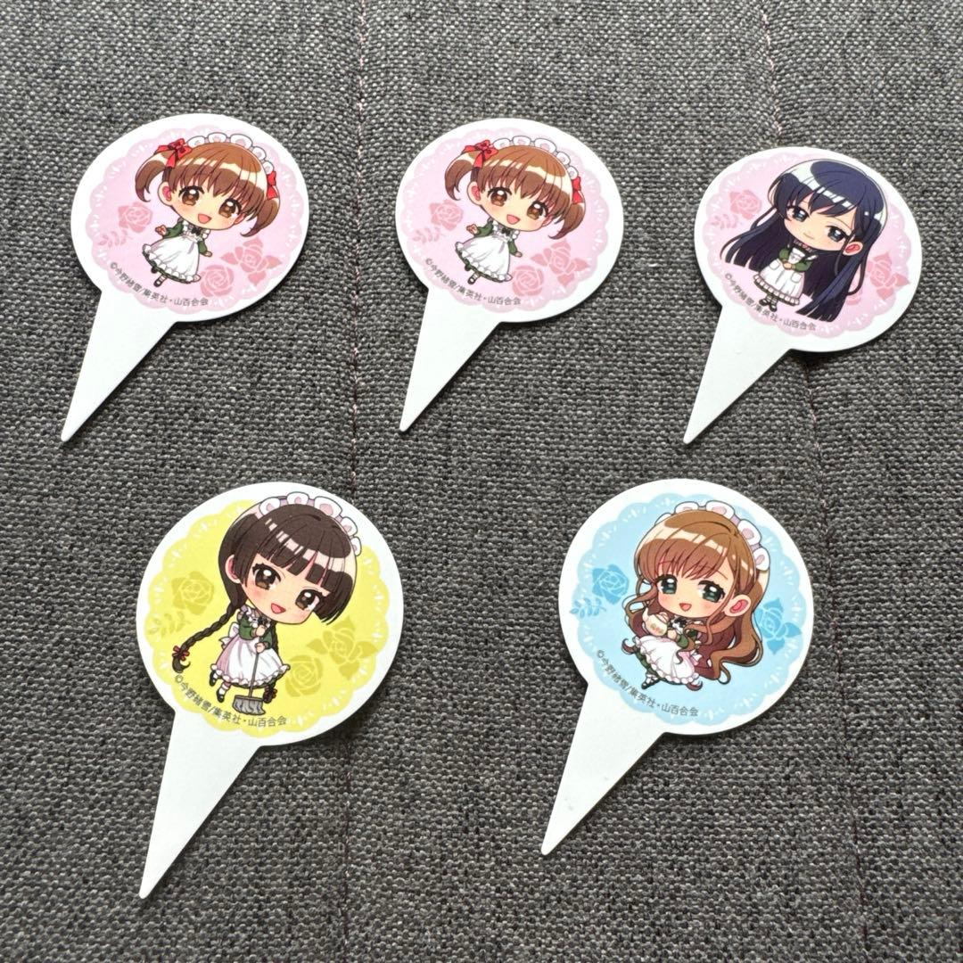 マリア様がみてる　ピックステッカー　カフェ