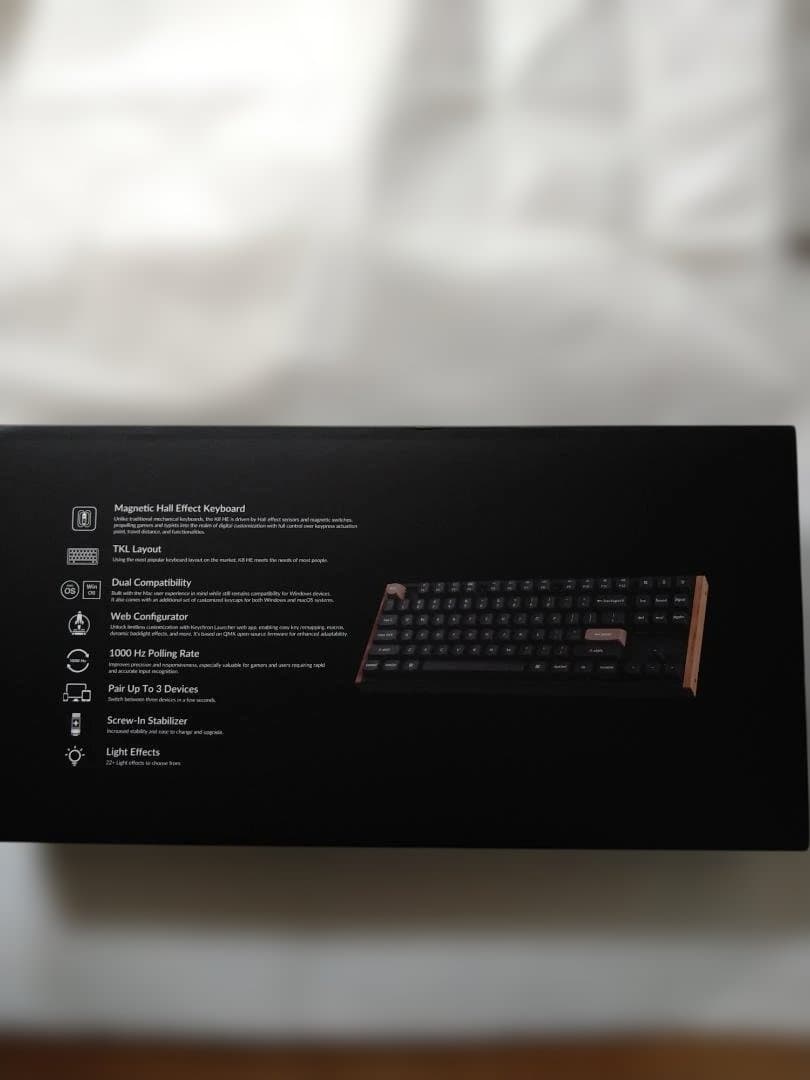 Keychron K8 HE US配列　ワイヤレスメカニカルキーボード