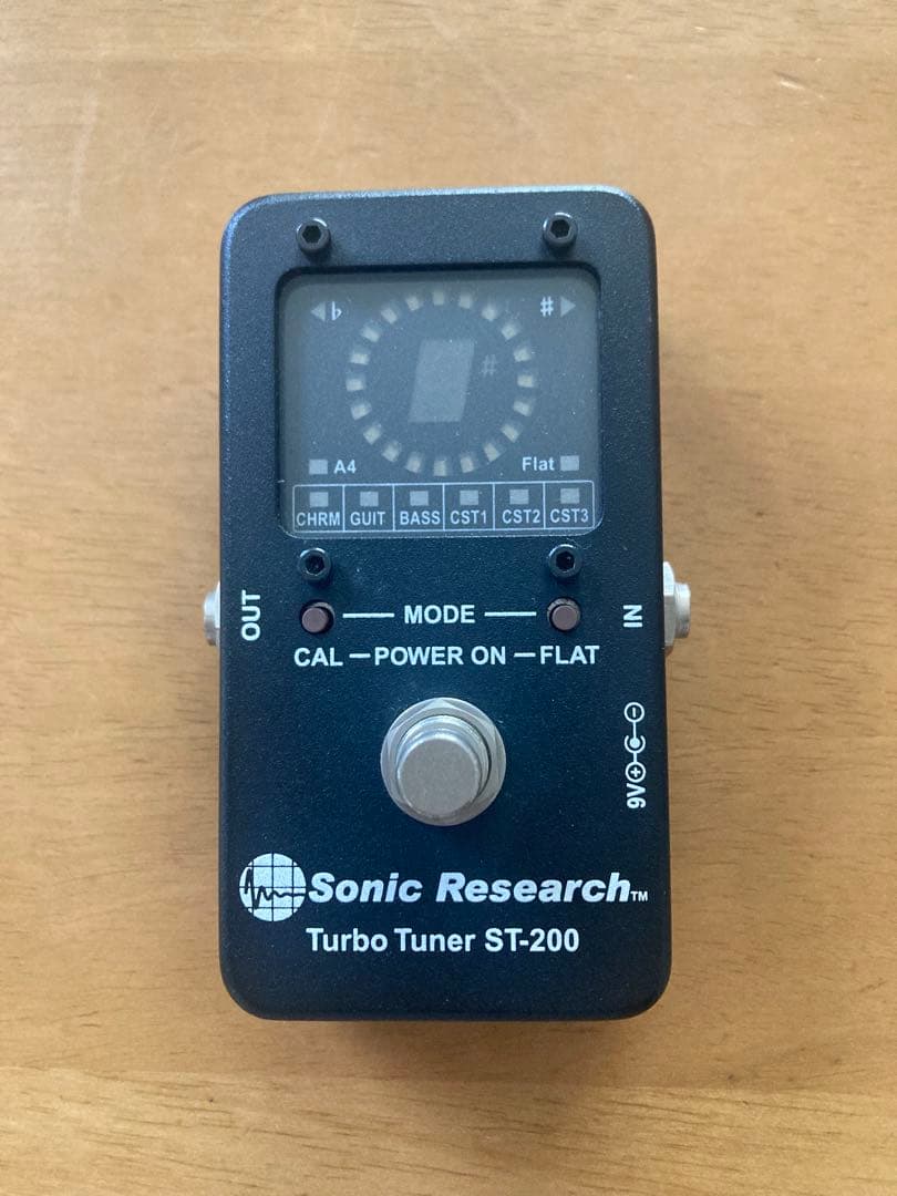 美品 値下げ　Sonic Research Turbo Tuner ST-200