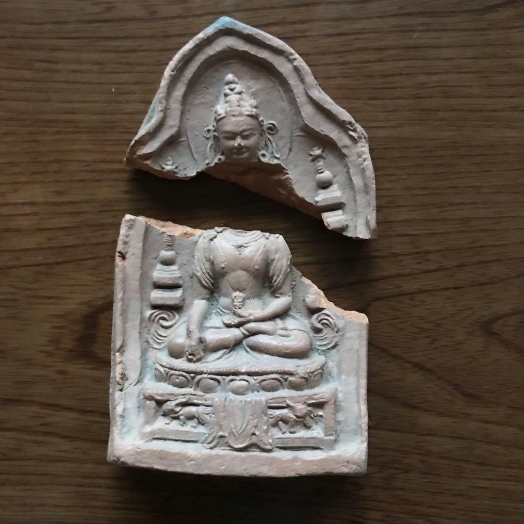 Buddha statue 塼仏(Senbutsu)　せん仏　せんぶつ　③