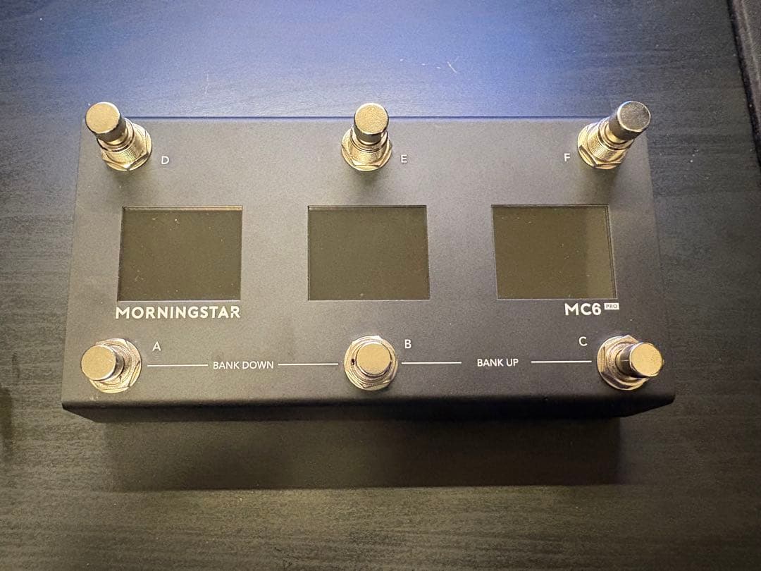 MORNINGSTAR MC6 PRO MIDIコントローラー