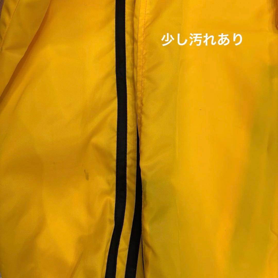 LEMONed hide ラインパーカー イエロー 3 ナイロン フード付希少