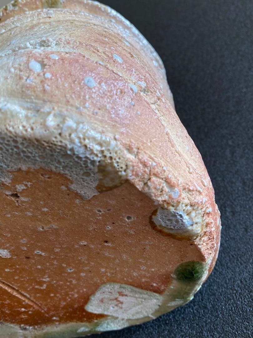 伊賀焼　耳付水指　井村侊生　　#3301