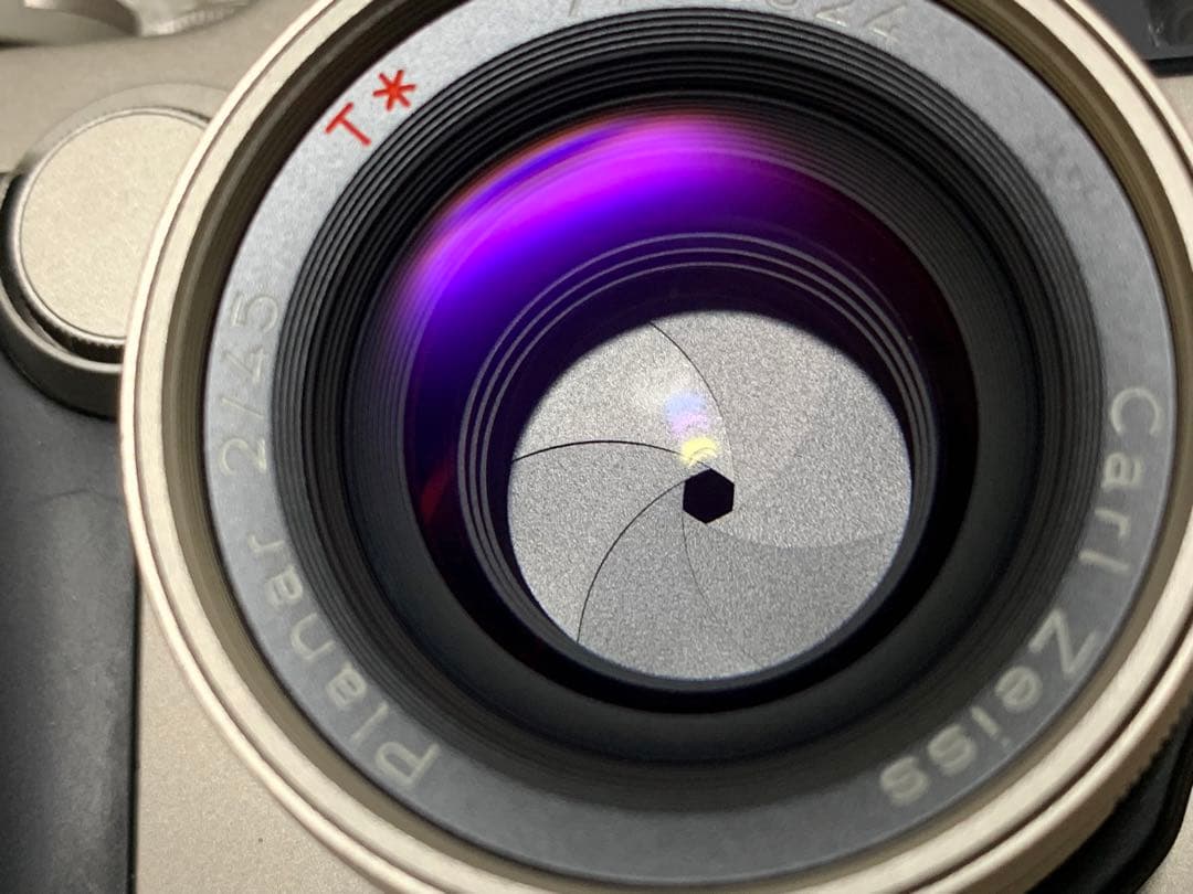 フィルムカメラ CONTAX G2 planar 2/45 TLA200