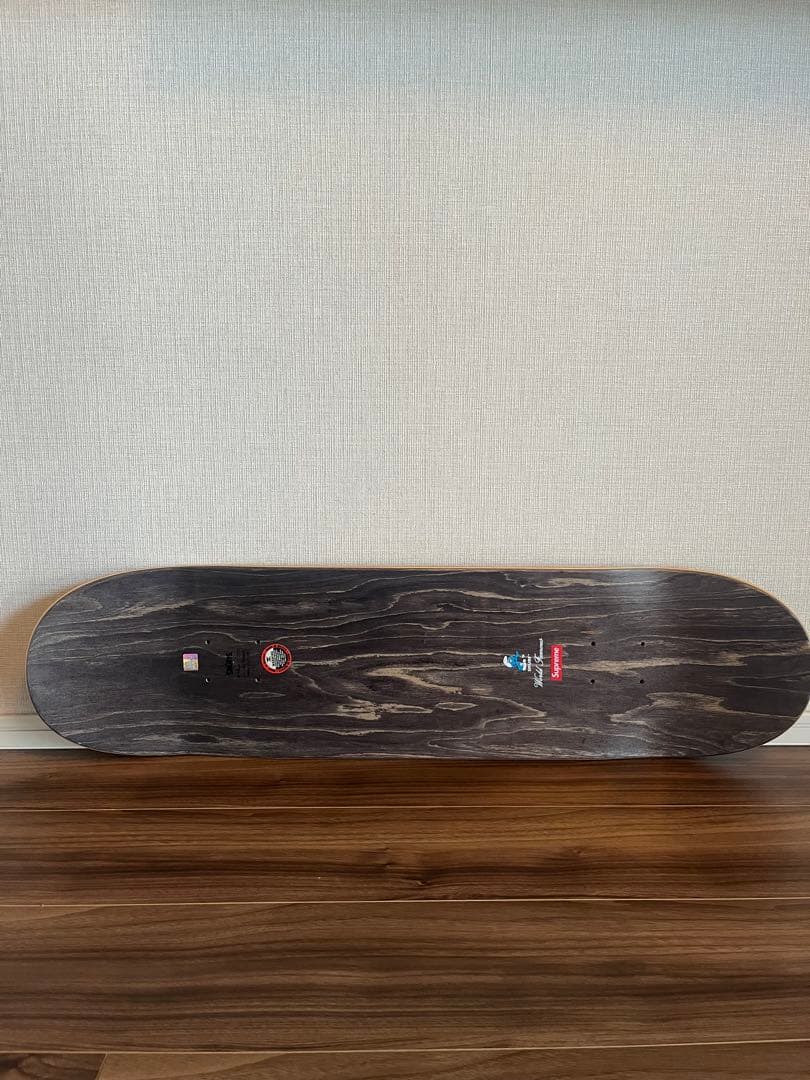 supreme シュプリーム スマーフ スケボー デッキ ブラック