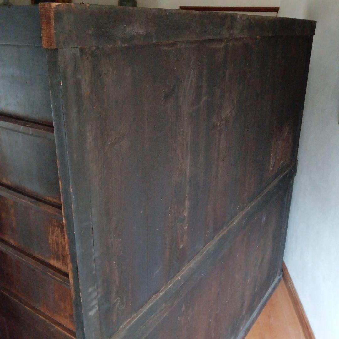 六尺近江水屋　箪笥　和箪笥　キャビネット　みずや 古家具 アンティーク 木製