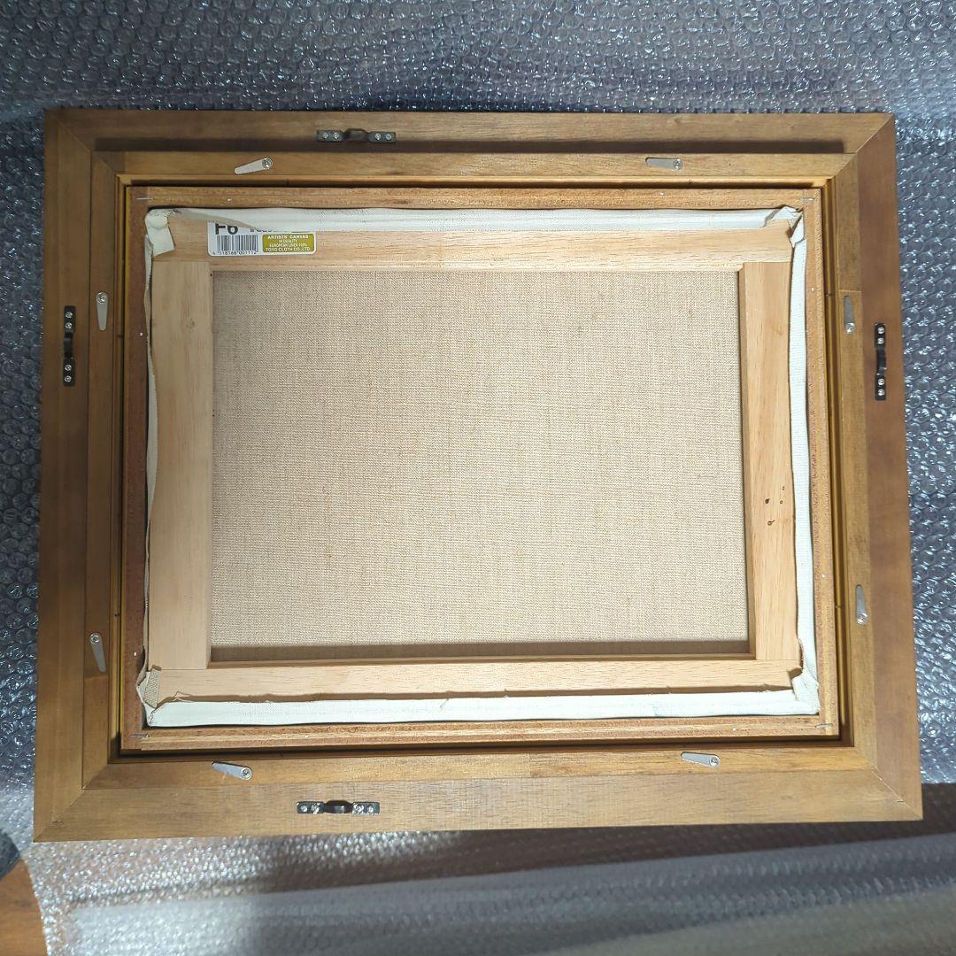 F6号油彩画（額縁入り)No.58