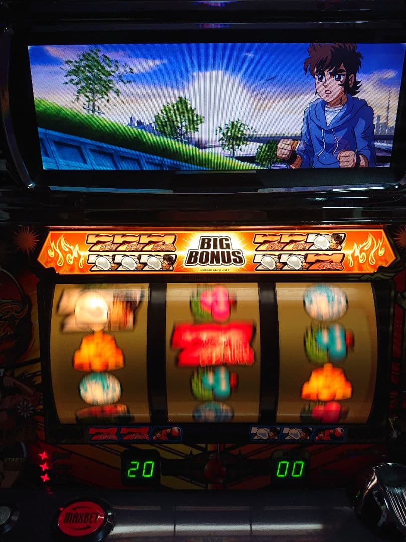 初代リングにかけろ Sammy 不要機付き パチスロ実機