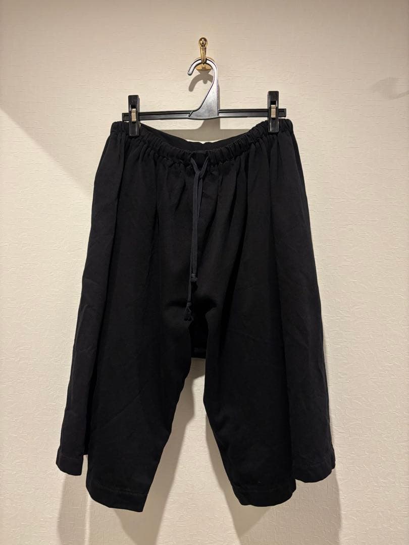 ✨美品✨COMME des GARCONS ブラック サルエルパンツ