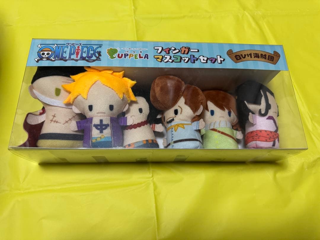 ONEPIECE フィンガーマスコット　白ひげ海賊団