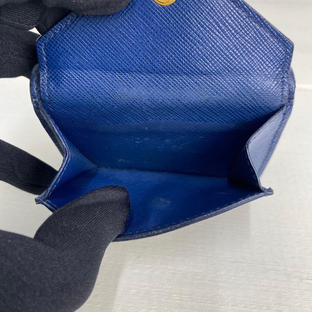 PRADA 三つ折り財布 コンパクトウォレット サフィアーノ