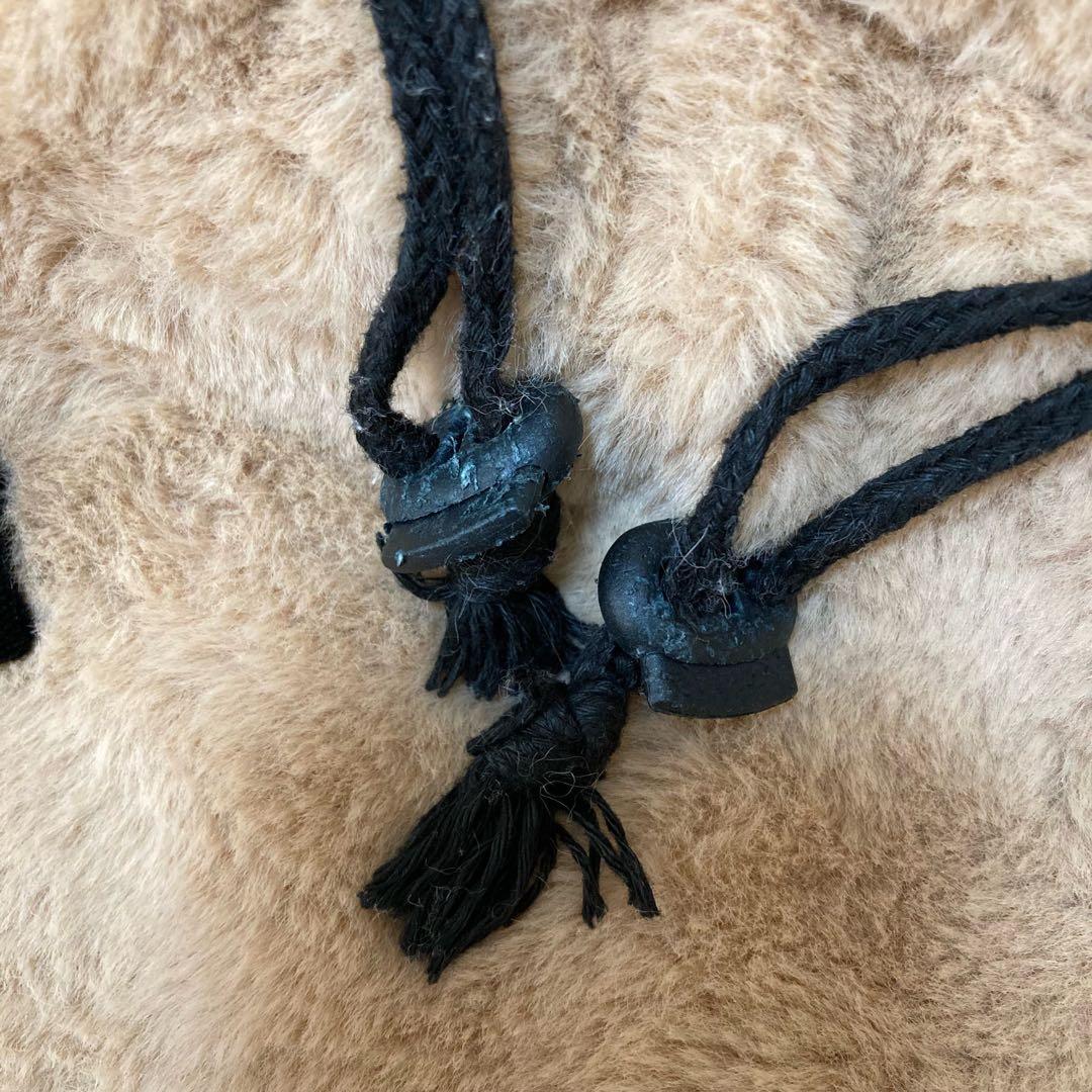 ♡ ペット ♡ ファー スリング キャリーバッグ ベージュ