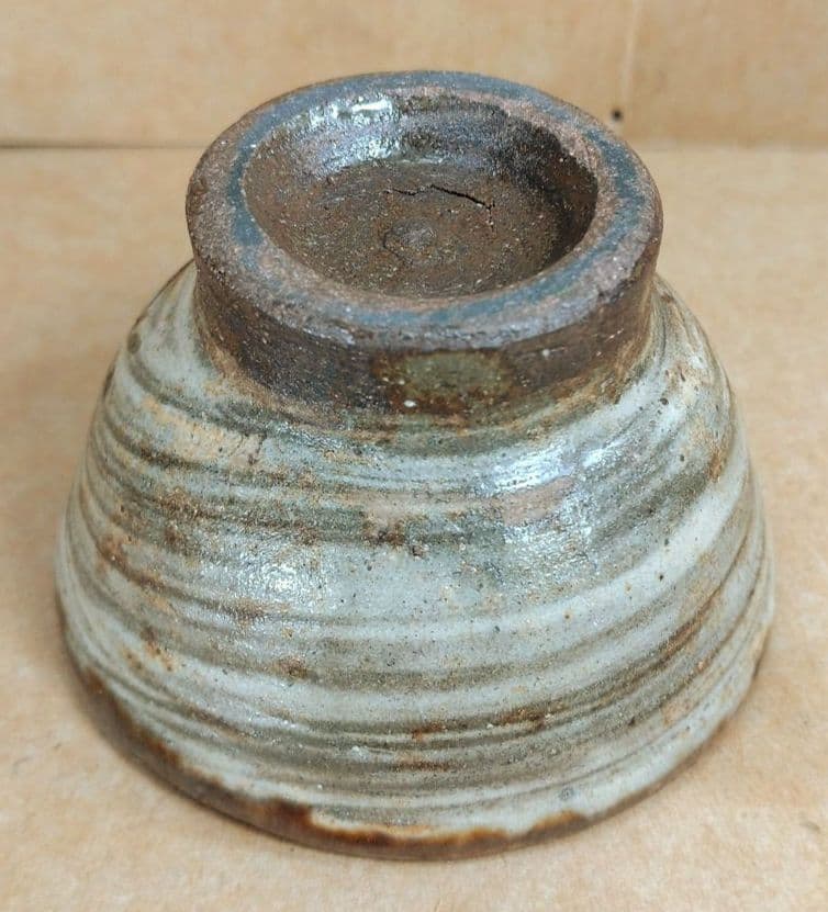 【本物保証】金城次郎 壷屋焼 ぐい呑 共箱 栞 人間国宝 壺屋焼 魚紋ぐい呑