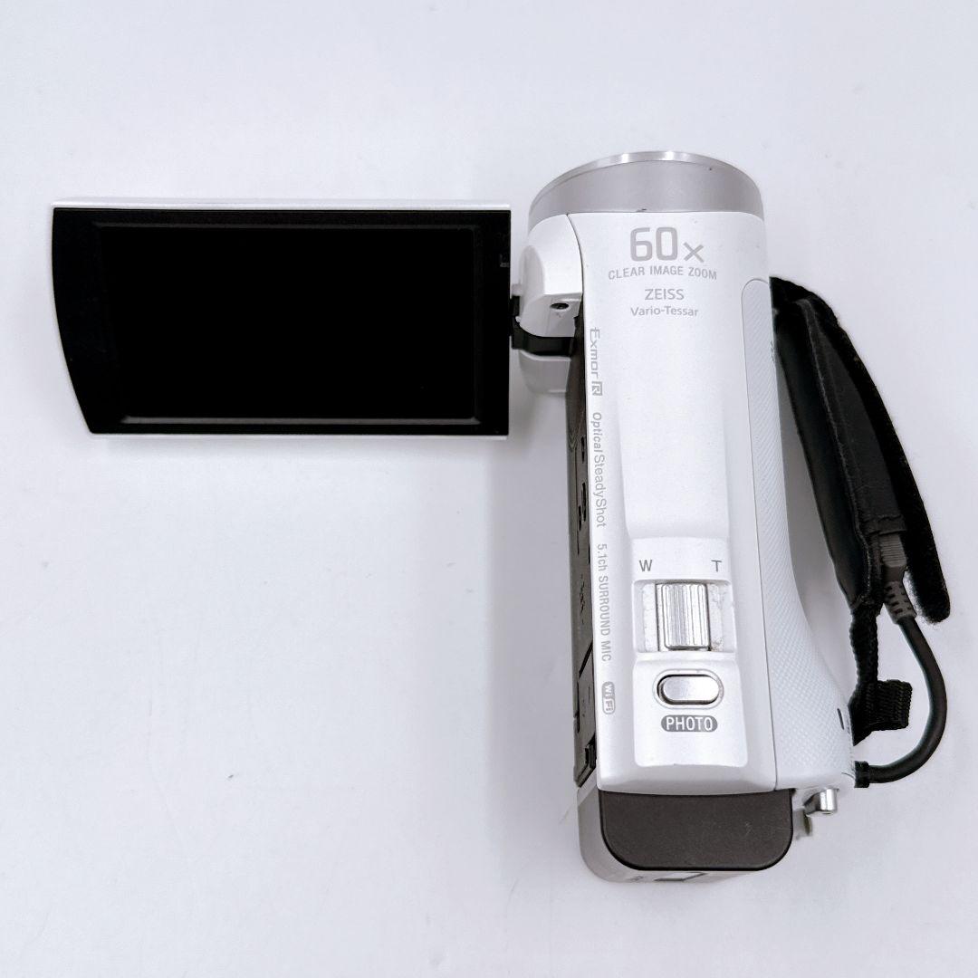 SONY HDR-CX485 ハンディカムビデオカメラ ホワイト