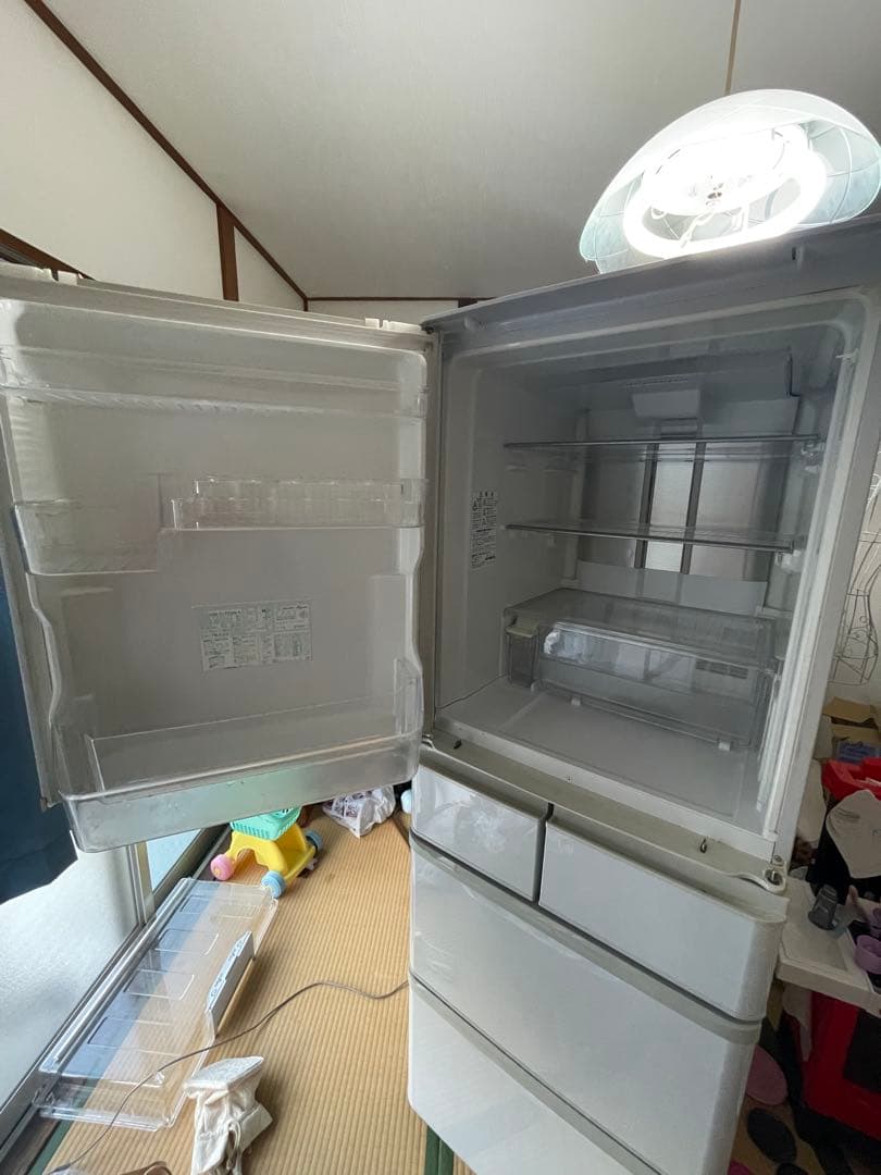 SHARP 冷蔵庫 2012年製 SJ-PW38W-S