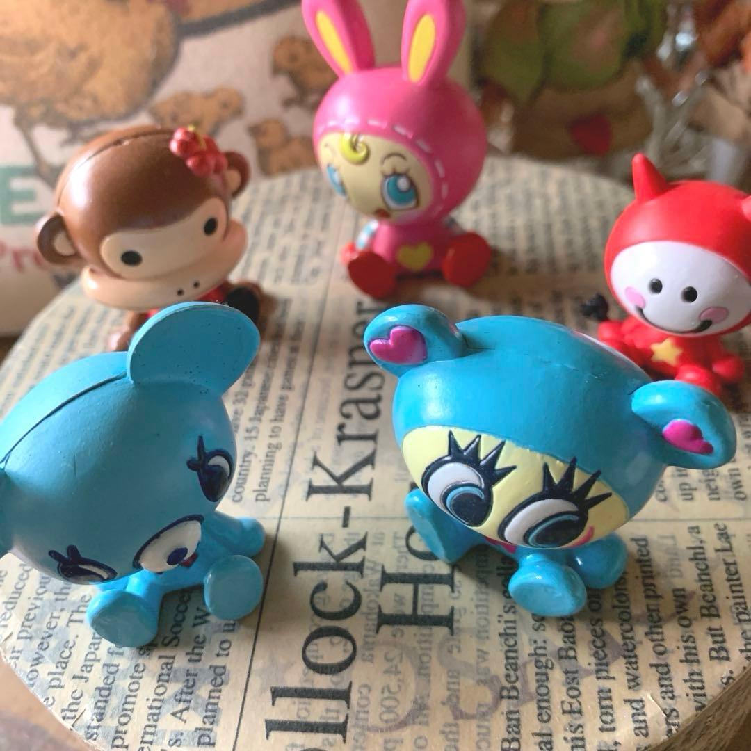 ナルミヤ　バブルヘッド　首振りフィギュア【希少・入手困難】人形　5体セット