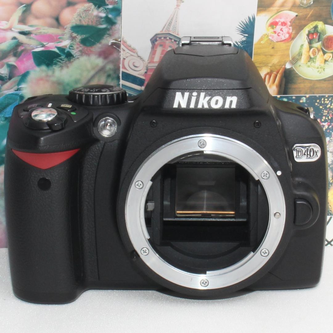 ⭐️新品バッグ付き⭐️❤️ Nikon D40x 手振れ補正内蔵レンズセット❤️