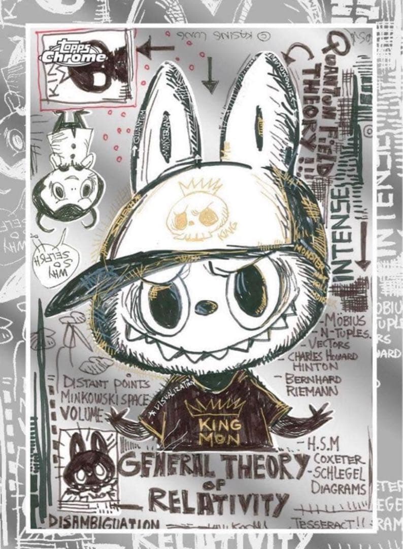 ドラゴンボールカード 2025 Topps Chrome Labubu 5box