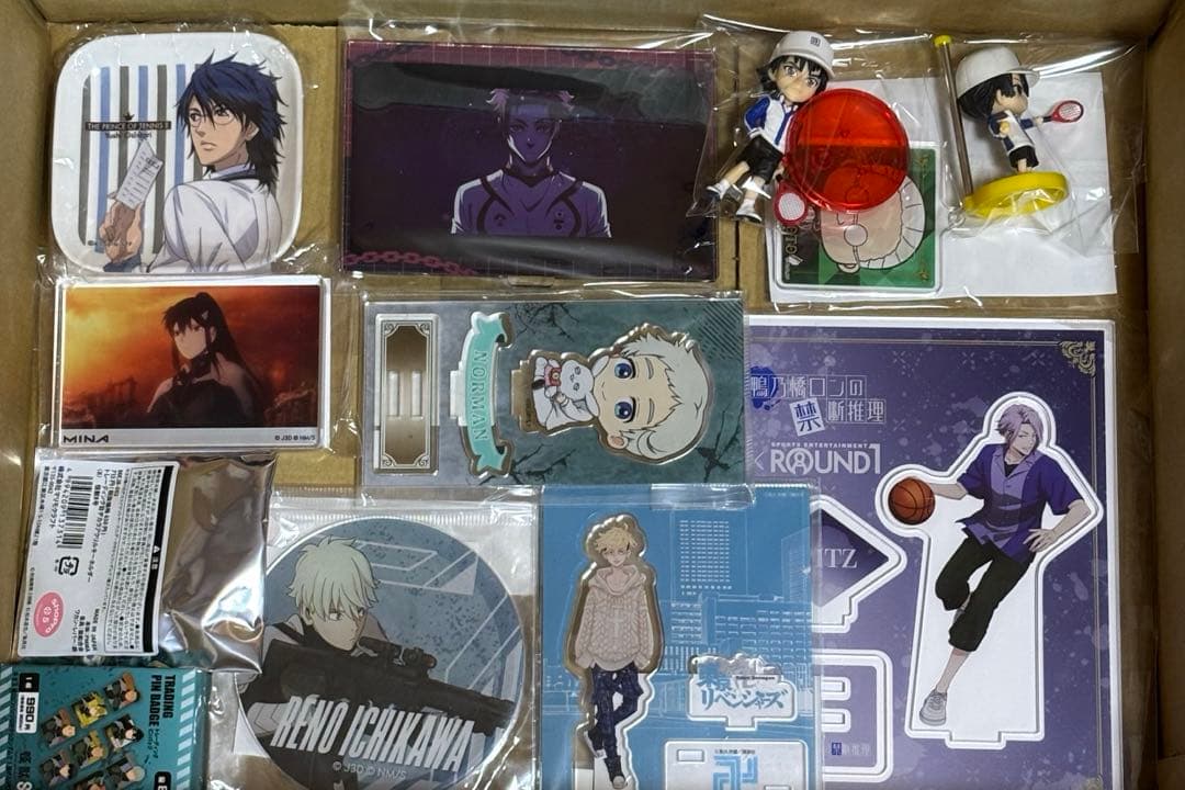 アニメグッズ まとめ売り ノンジャンル 桃源暗鬼 テニプリ 怪獣8号 他