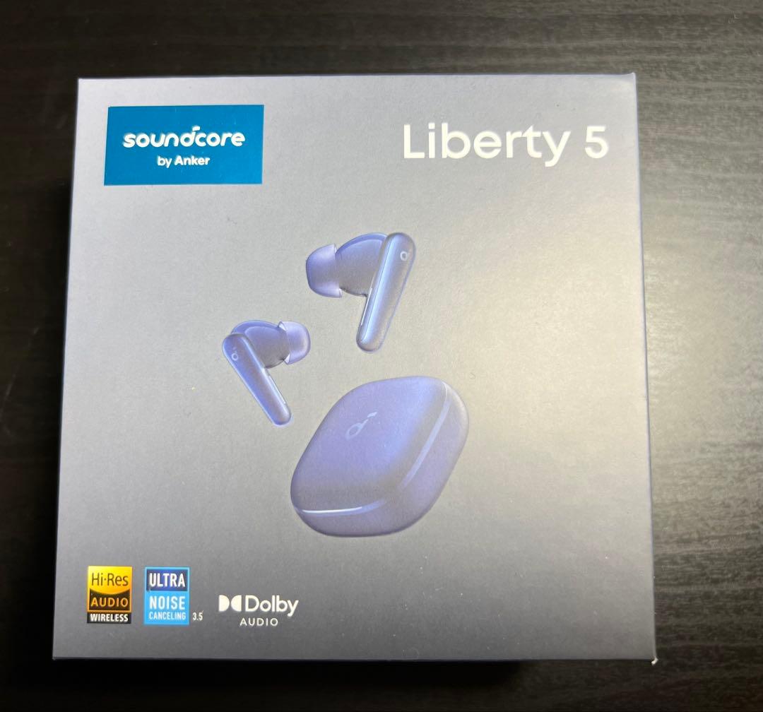 納品書あり　soundcore Liberty 5 ディープブルー
