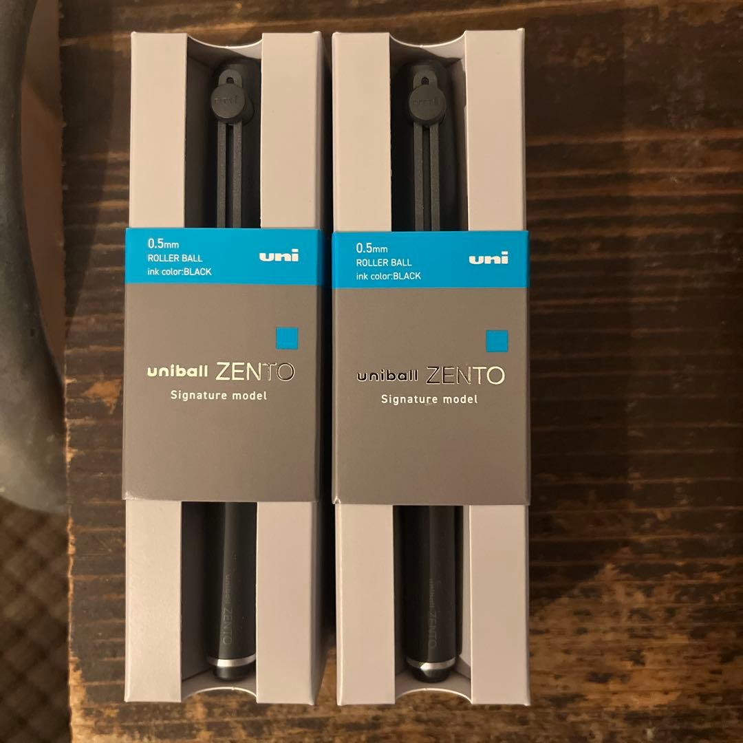 ユニボールゼント シグニチャーモデル ブラック2本セット