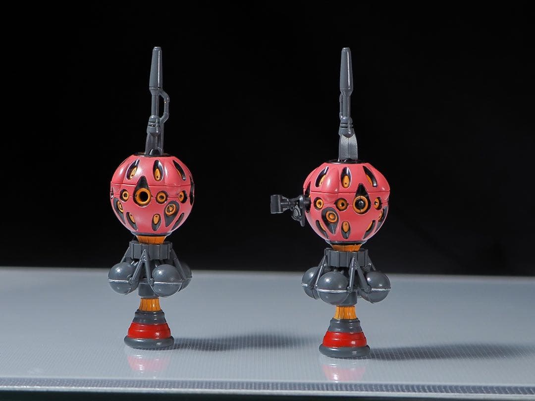 hg 赤いガンダム　塗装済み完成品　全塗装　徹底塗り分け