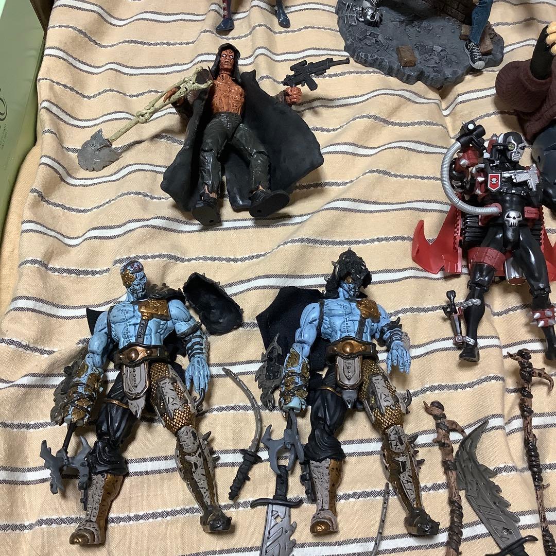 アメコミフィギュアセット スパイダーマン他